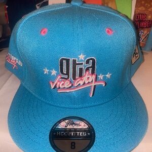 Blue GTA Vice City Snapback Hat